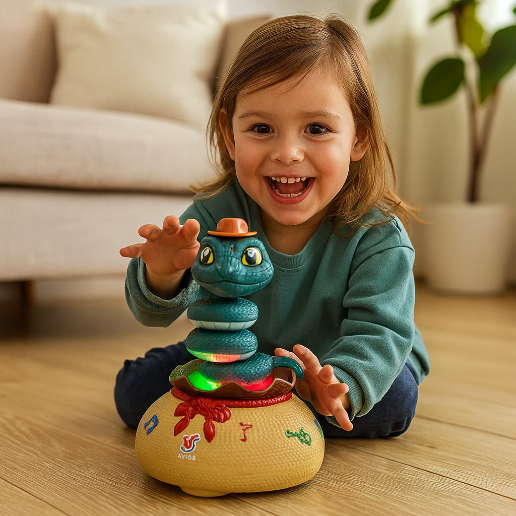 Tańczący wąż – zabawka dla dzieci