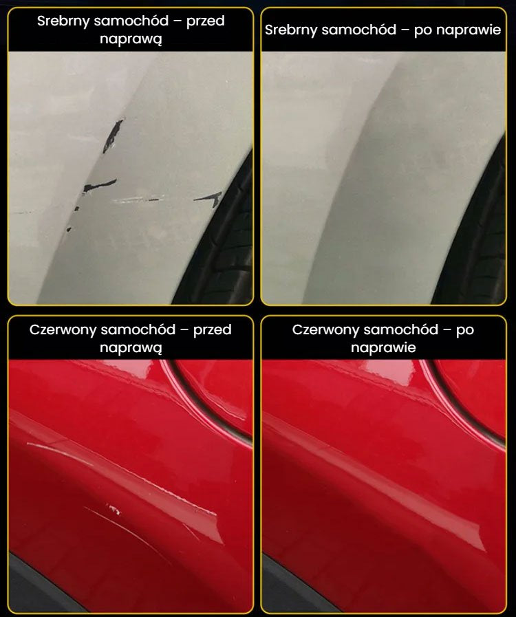 Spray do naprawy rys na lakierze samochodowym