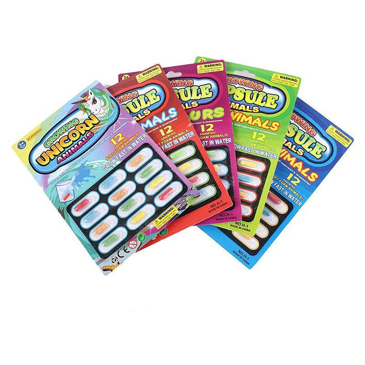 Magiczne kapsułki ze zwierzętami wodnymi