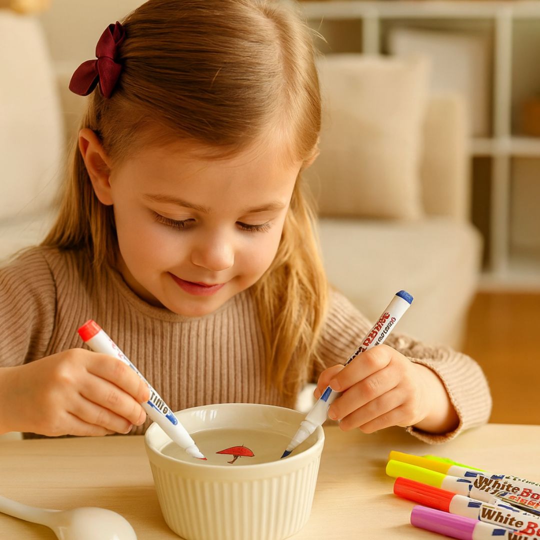 Magiczne długopisy do pływających rysunków (12 sztuk)