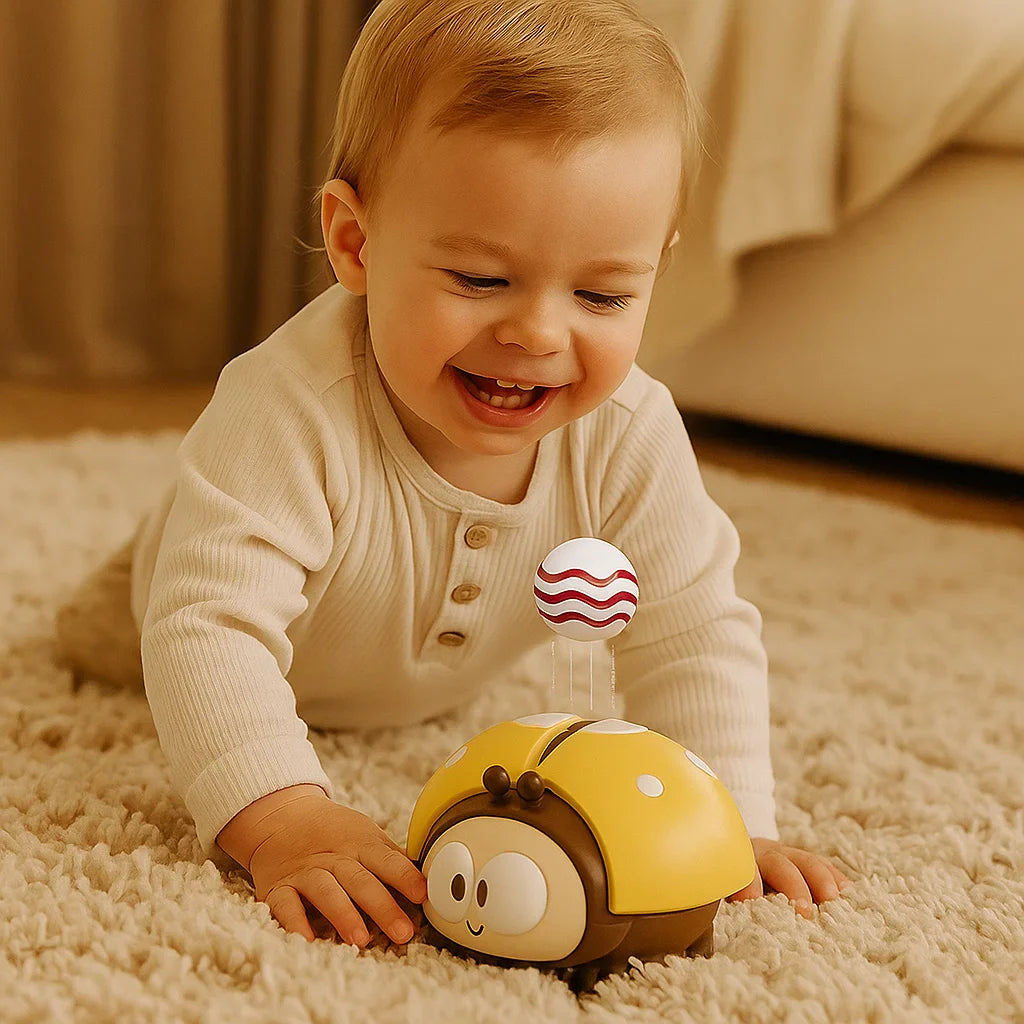 Zawieszka w kształcie biedronki dla niemowląt ⎜ Zabawka w kształcie zwierzątka rozwijająca zdolności motoryczne i koordynację ruchową