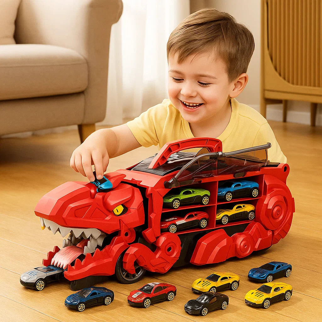 Dinozaur Samochód Ciężarówka Zabawka