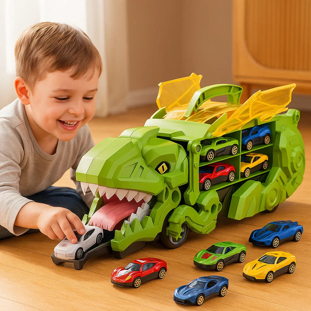 Dinozaur Samochód Ciężarówka Zabawka