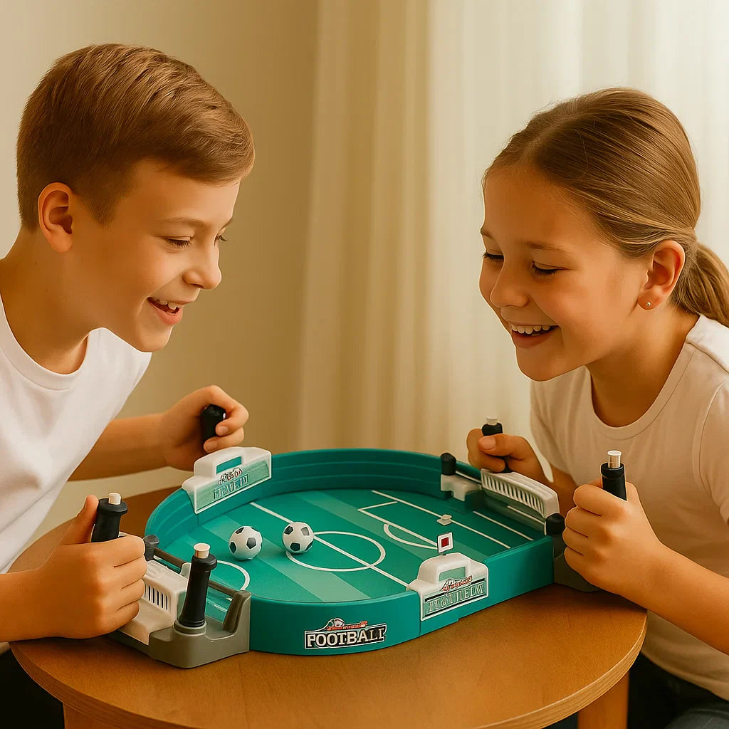 Mini zestaw piłkarzyków stołowych