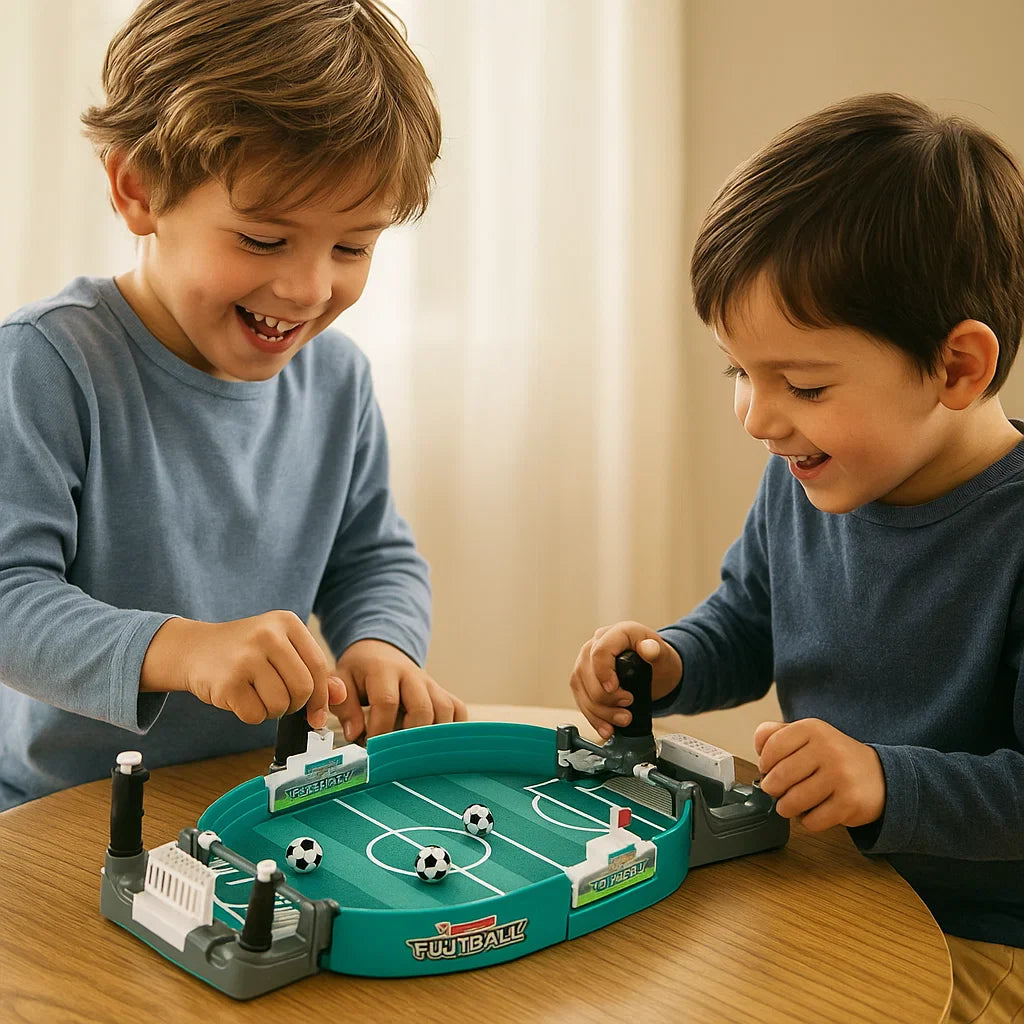 Mini zestaw piłkarzyków stołowych