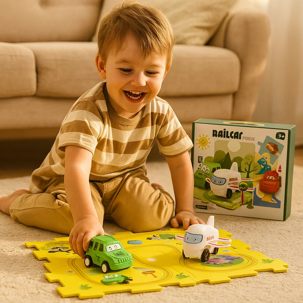 Tory puzzlowe – wyścig z klockami