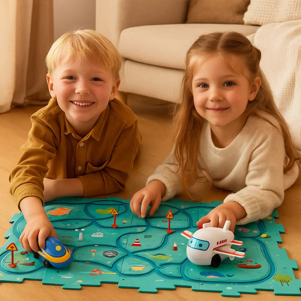 Tory puzzlowe – wyścig z klockami