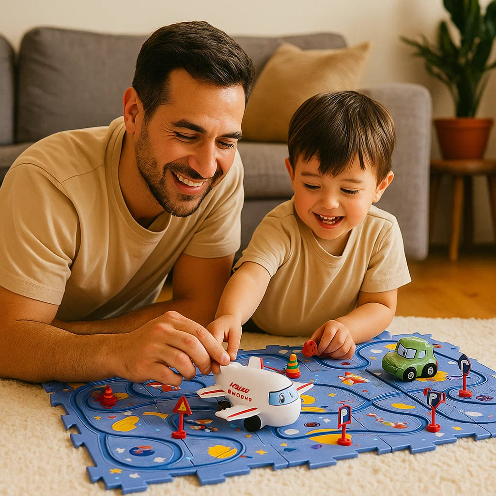 Tory puzzlowe – wyścig z klockami