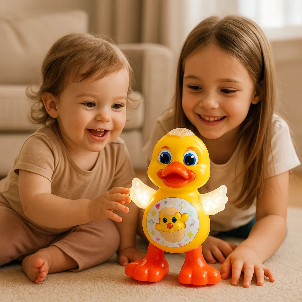 Tańcząca kaczuszka zabawka dla dzieci
