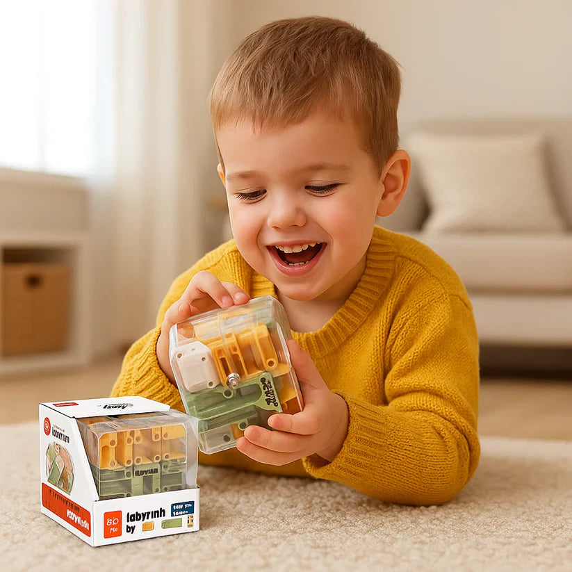 Trójwymiarowa kostka – labiryntowa układanka 3D