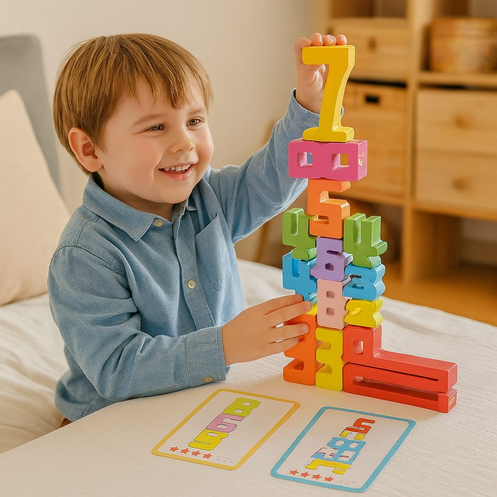 Pedagogiczne klocki do nauki matematyki i liczb