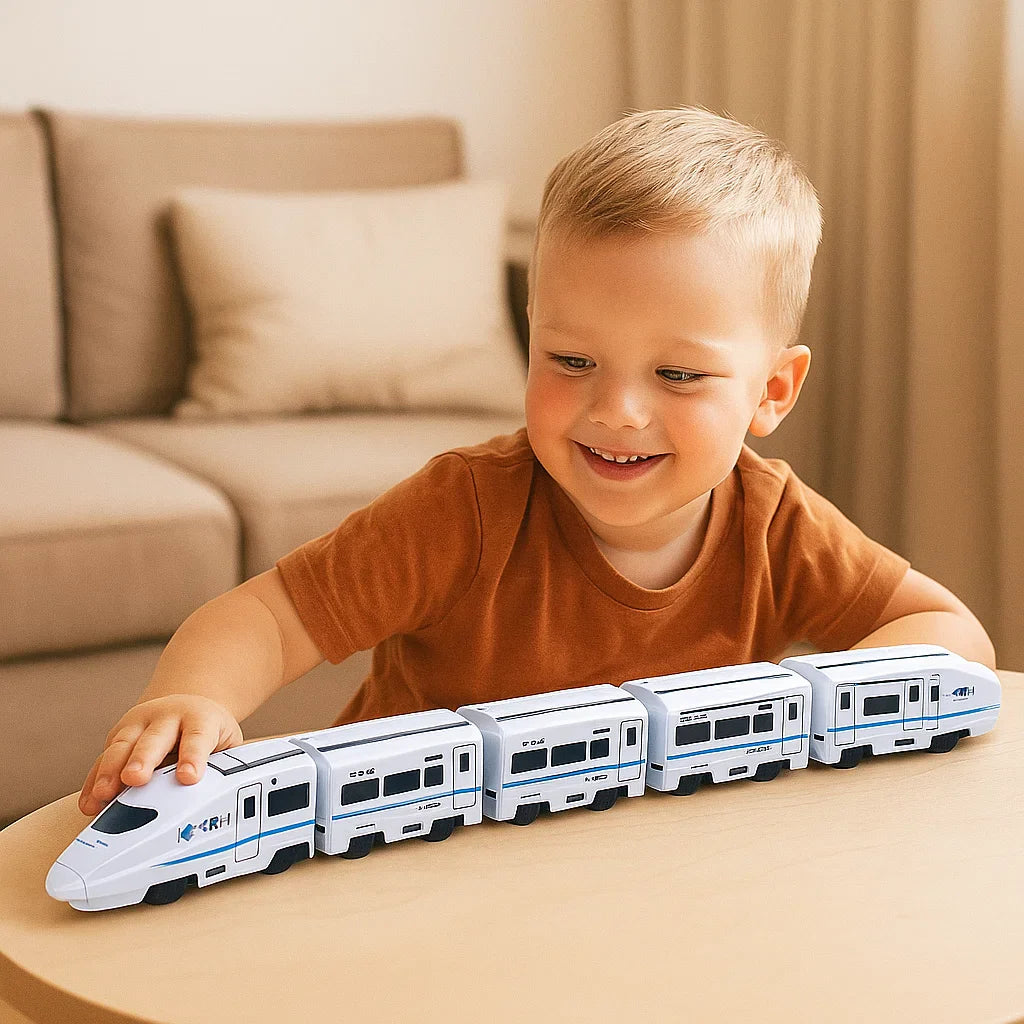 Mądry Pociąg z Wagonikami – Zabawka dla Dzieci