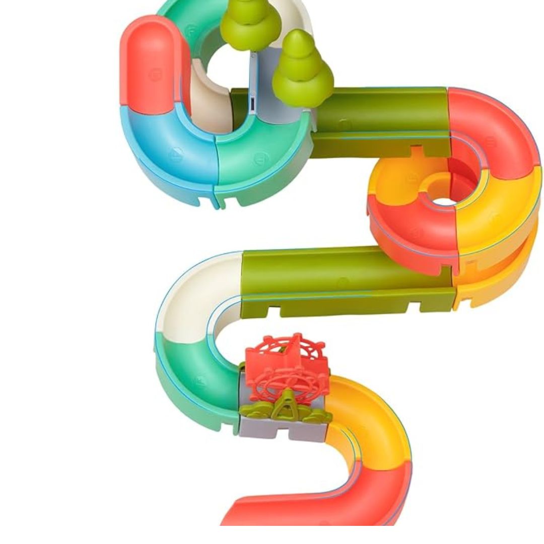 Zjeżdżalnia z kaczką – zabawka do kąpieli