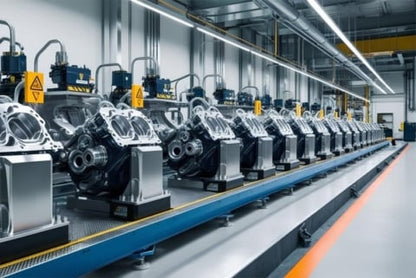 Zestaw modelu silnika benzynowego V8