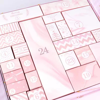 Świąteczny kalendarz adwentowy – personalizowane pudełko do odliczania dni do świąt