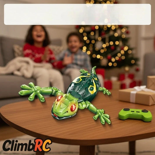 Zabawka – gekon wspinający się po ścianach