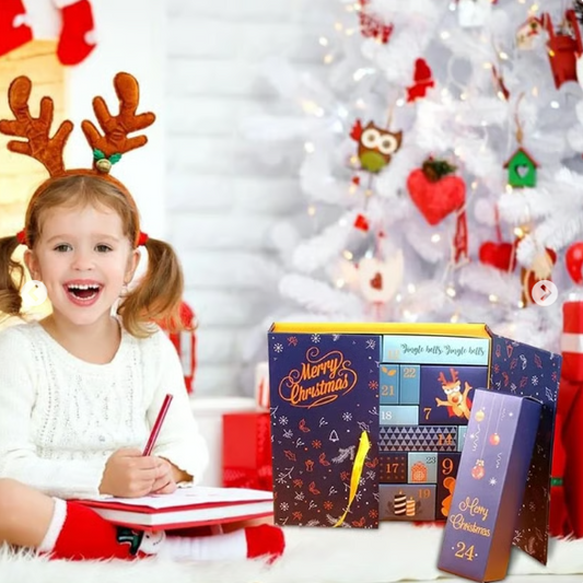 24-dniowy świąteczny kalendarz adwentowy