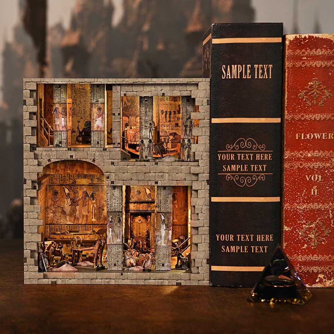 Zestaw DIY „Egipski Grobowiec Faraona” na półkę z książkami