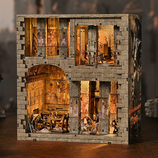 Zestaw DIY „Egipski Grobowiec Faraona” na półkę z książkami