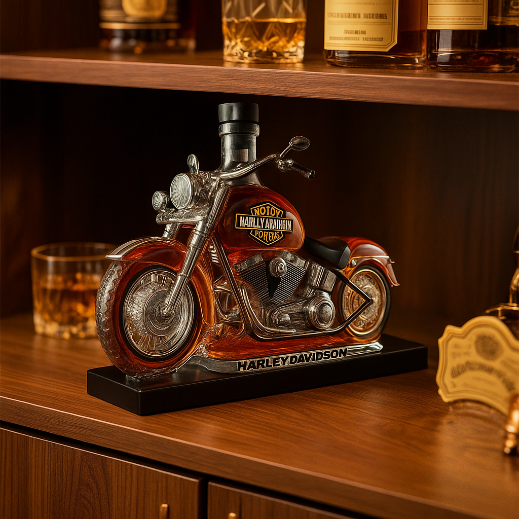 Limitowana edycja – butelka whisky „Harley”