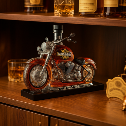 Limitowana edycja – butelka whisky „Harley”