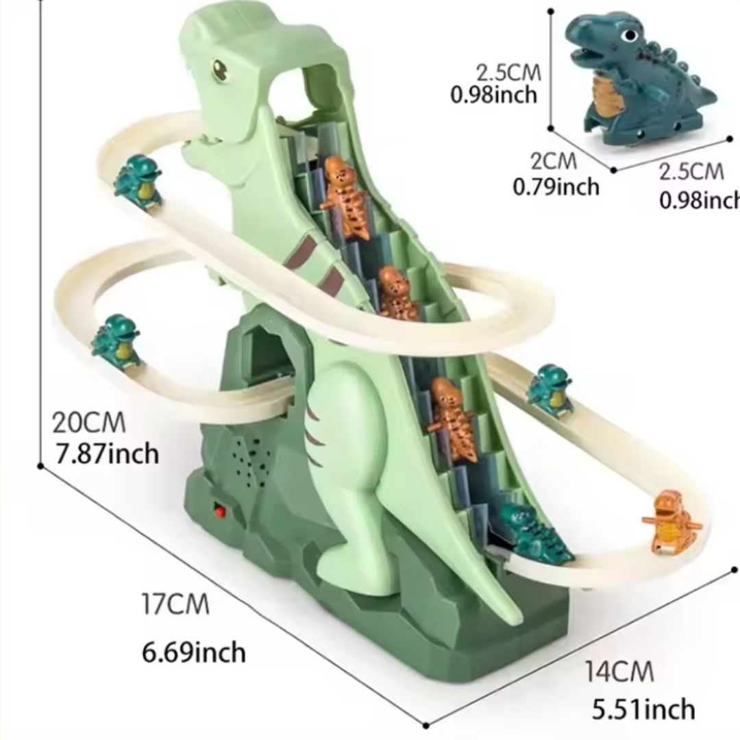 Dino zjeżdżalnia kolejka radości