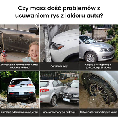 Spray do naprawy rys na lakierze samochodowym