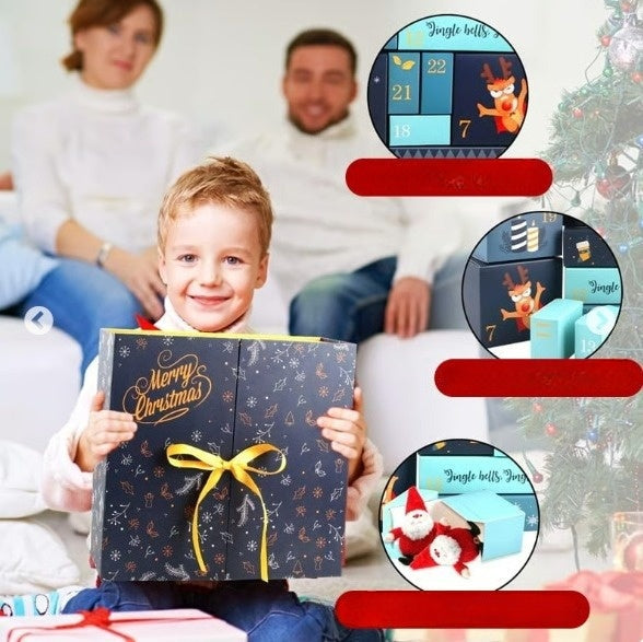 24-dniowy świąteczny kalendarz adwentowy