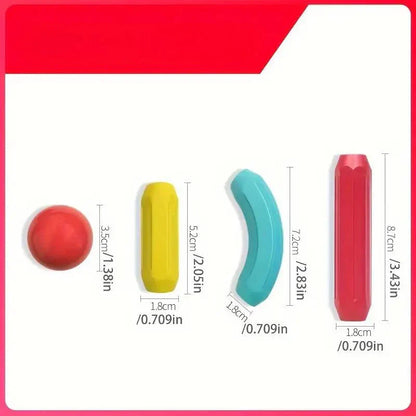 Magnetyczny zestaw konstrukcyjny dla dzieci | Kolorowa zabawka konstrukcyjna dla kreatywności , nauki STEM i umiejętności motorycznych