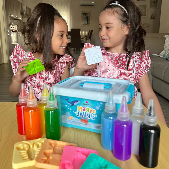 Magiczny żel do tworzenia wodnych skrzatów – 4, 8 lub 12 kolorów