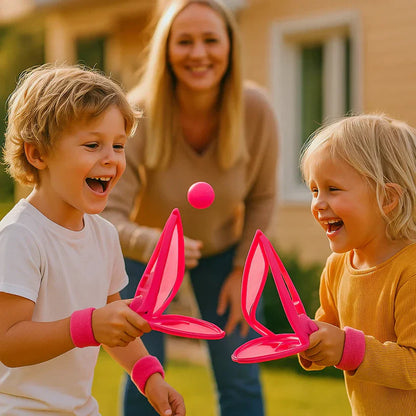 Zabawna gra w łapanie piłeczki