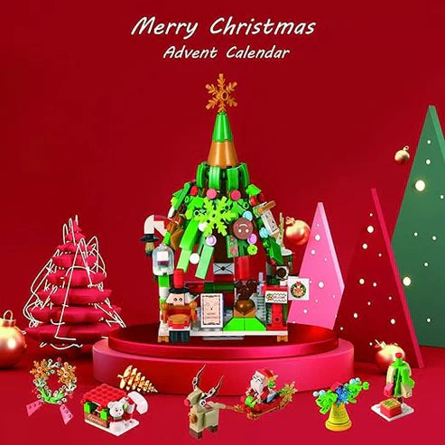 Kalendarz adwentowy z klockami – 24 dni budowania i zabawy