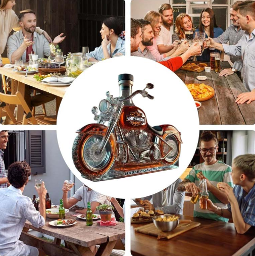 Limitowana edycja – butelka whisky „Harley”