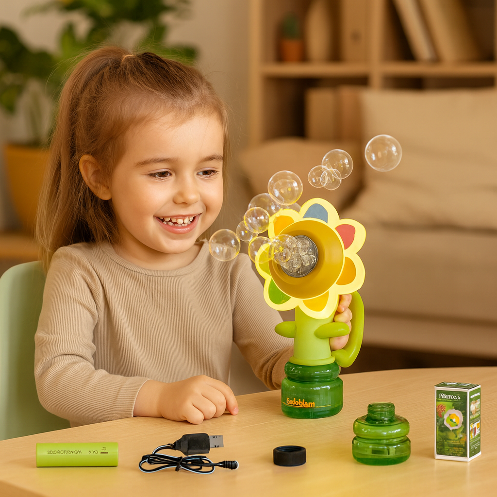 Zabawka dla dzieci – Trzęsący główką kwiat bańkowy