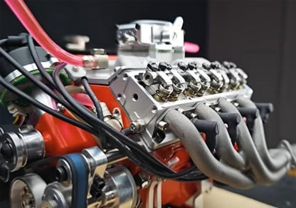 Zestaw modelu silnika benzynowego V8