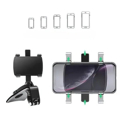 Uchwyt do telefonu 360° – obrotowy stojak z mocnym i kompaktowym chwytem