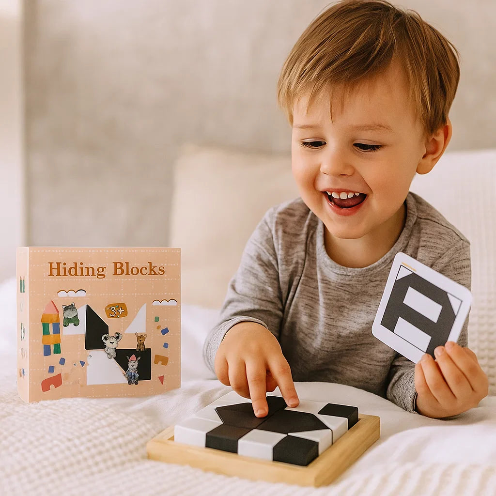 Dwukolorowa gra logiczna w formacie kieszonkowym