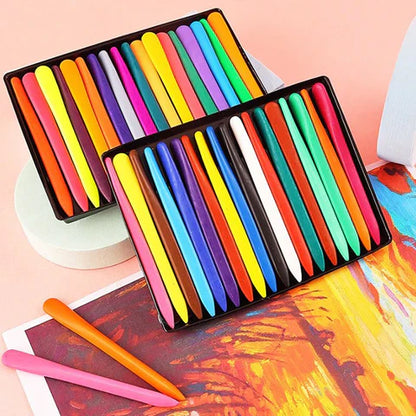 Zestaw do rysowania z zmywalnymi kredkami „Czyste Rączki”