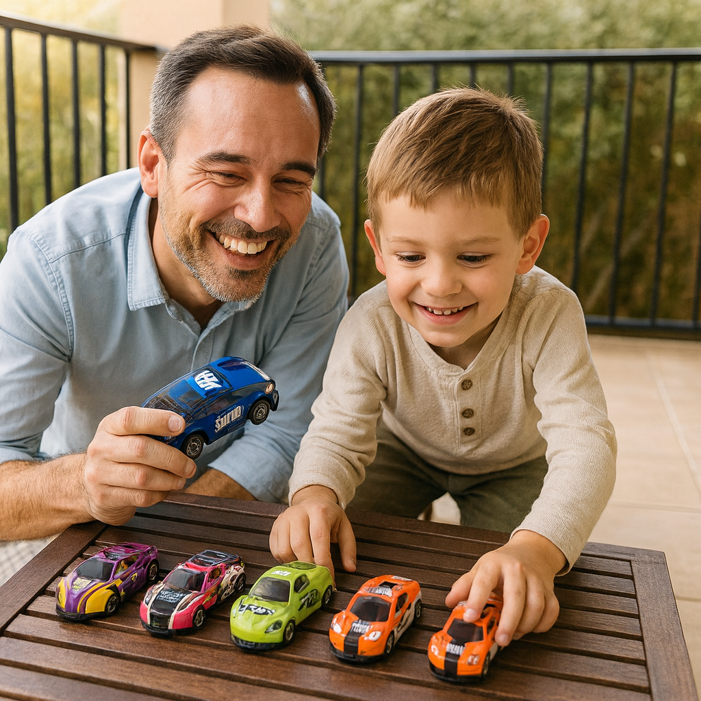 Skaczące samochody akrobacyjne