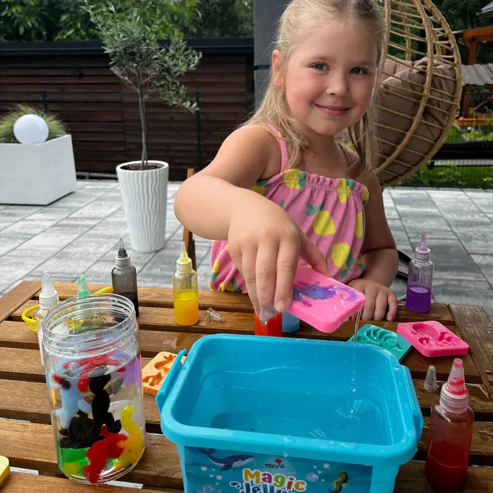 Magiczny żel do tworzenia wodnych skrzatów – 4, 8 lub 12 kolorów