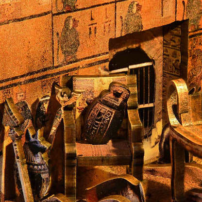 Zestaw DIY „Egipski Grobowiec Faraona” na półkę z książkami