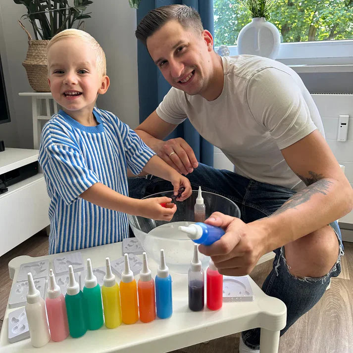 Magiczny żel do tworzenia wodnych skrzatów – 4, 8 lub 12 kolorów