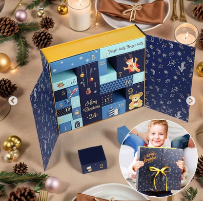 24-dniowy świąteczny kalendarz adwentowy
