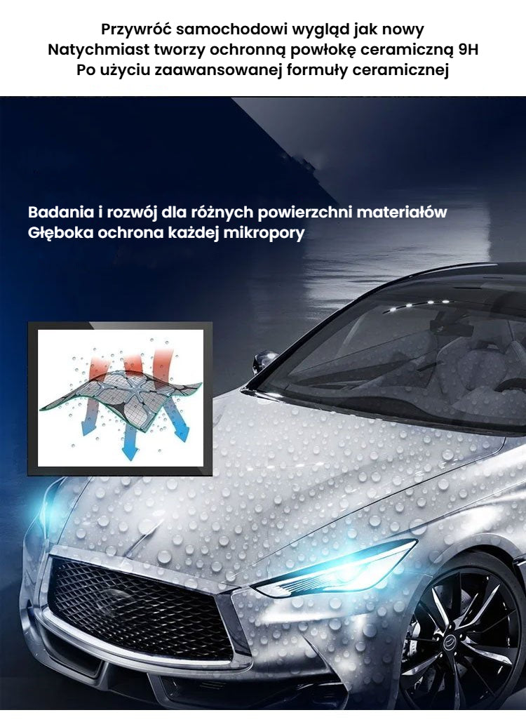 Spray do naprawy rys na lakierze samochodowym