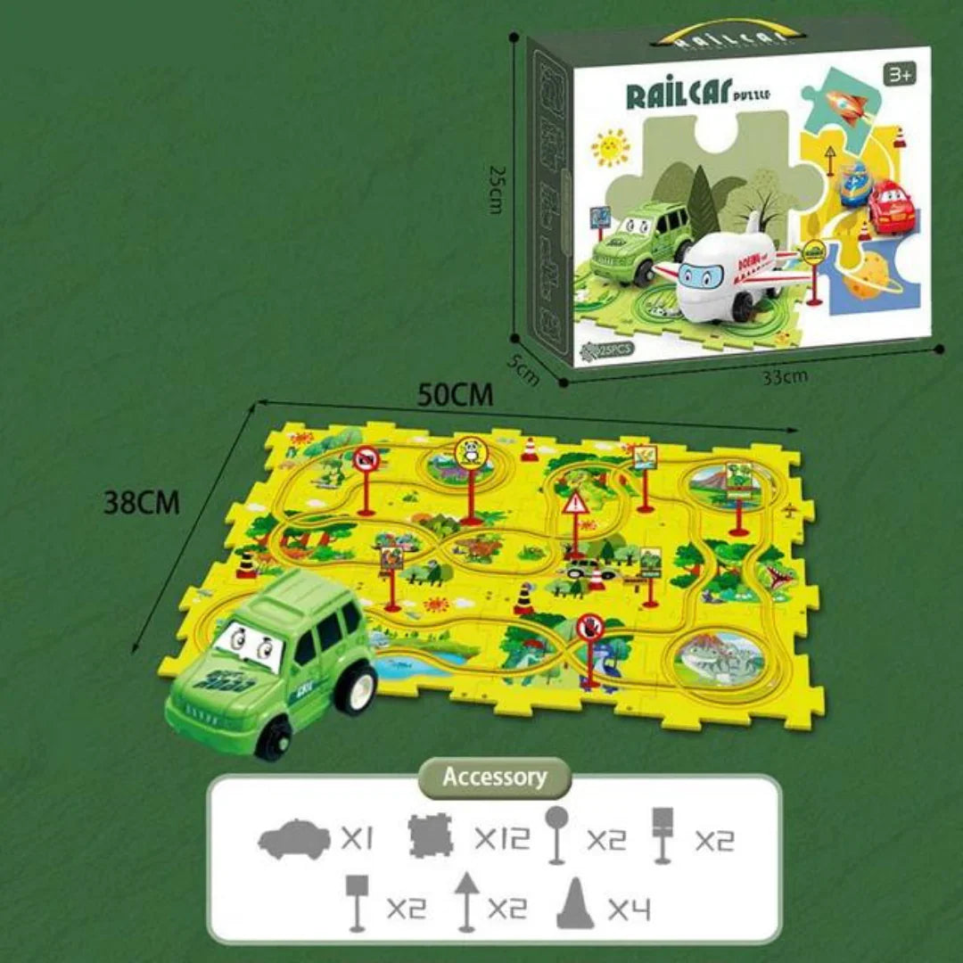 Tory puzzlowe – wyścig z klockami