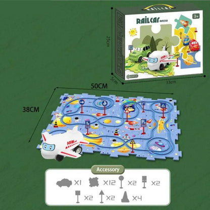 Tory puzzlowe – wyścig z klockami