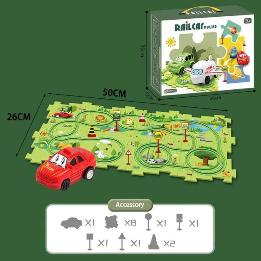 Tory puzzlowe – wyścig z klockami