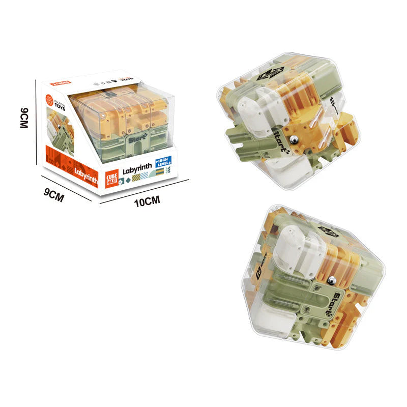 Trójwymiarowa kostka – labiryntowa układanka 3D