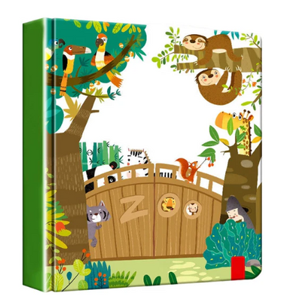 Interaktywne książki 3D z ruchomymi elementami dla dzieci