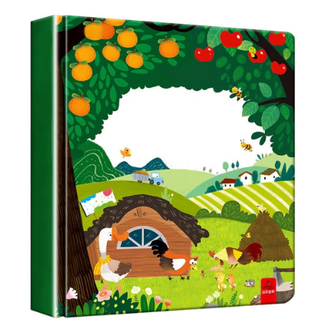 Interaktywne książki 3D z ruchomymi elementami dla dzieci